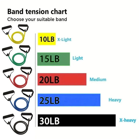 Body Chemistry Performance Resistance Bands with Handles