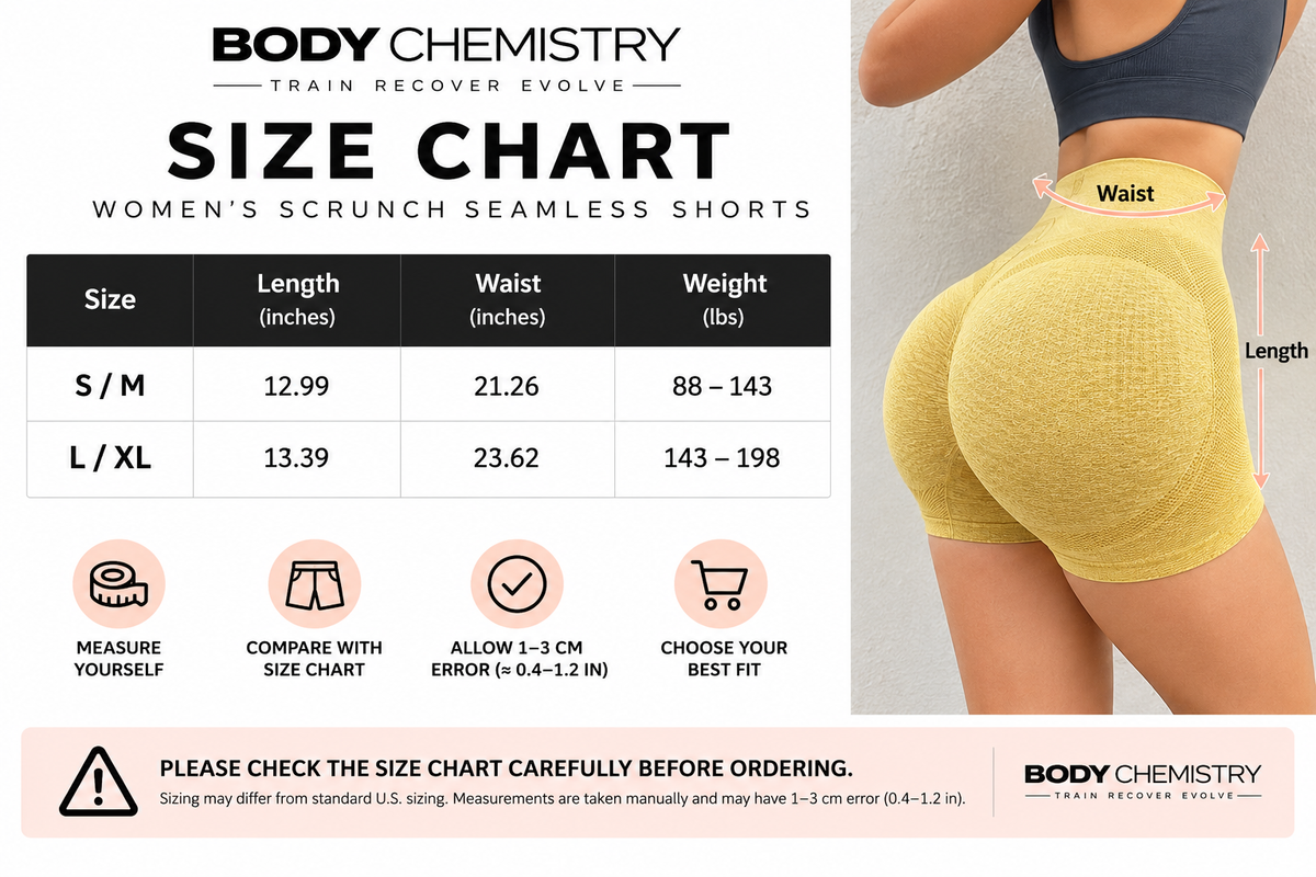 Body Chemistry Women’s High-Waisted Sculpt Yoga Shorts