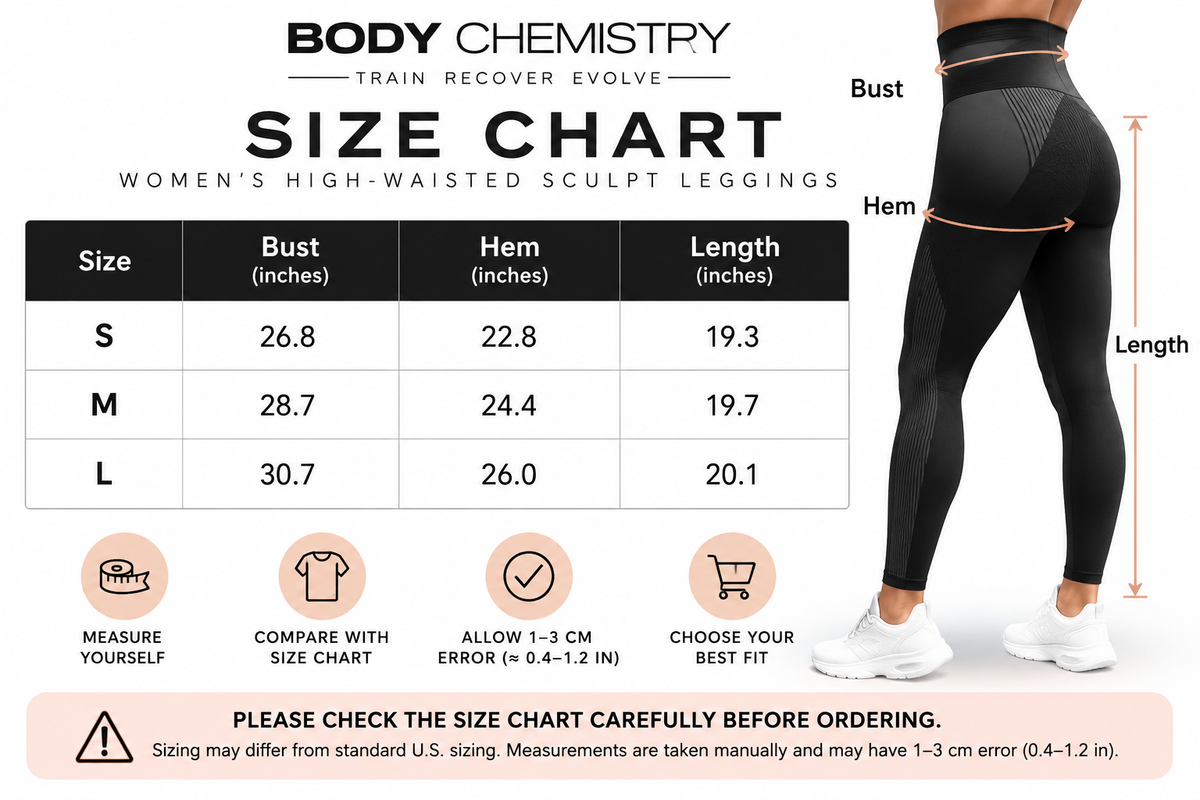 Body Chemistry Women’s High-Waisted Sculpt Leggings
