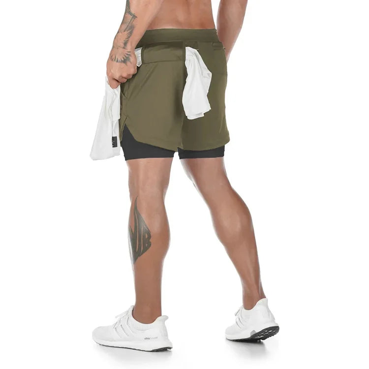 Body Chemistry Men’s 2-in-1 Performance Training Shorts