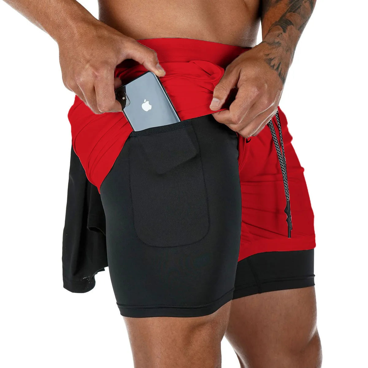 Body Chemistry Men’s 2-in-1 Performance Training Shorts