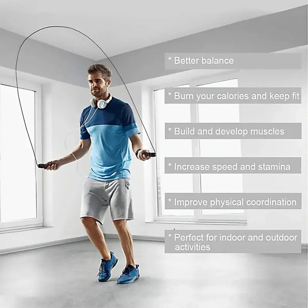 Body Chemistry Adjustable Performance Speed Rope