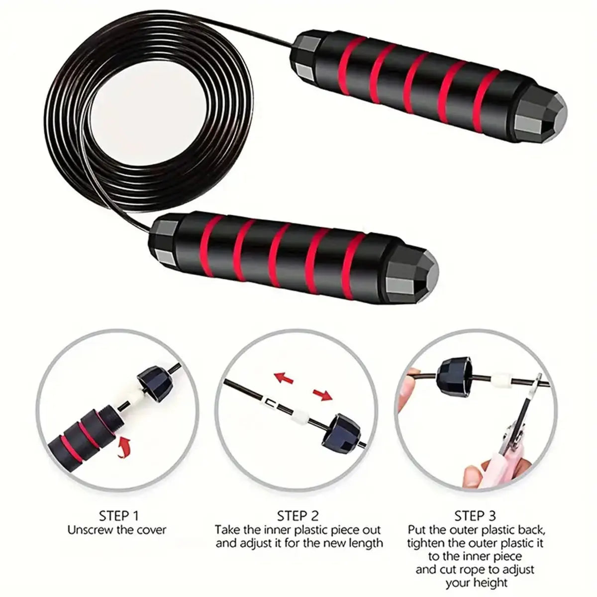 Body Chemistry Adjustable Performance Speed Rope
