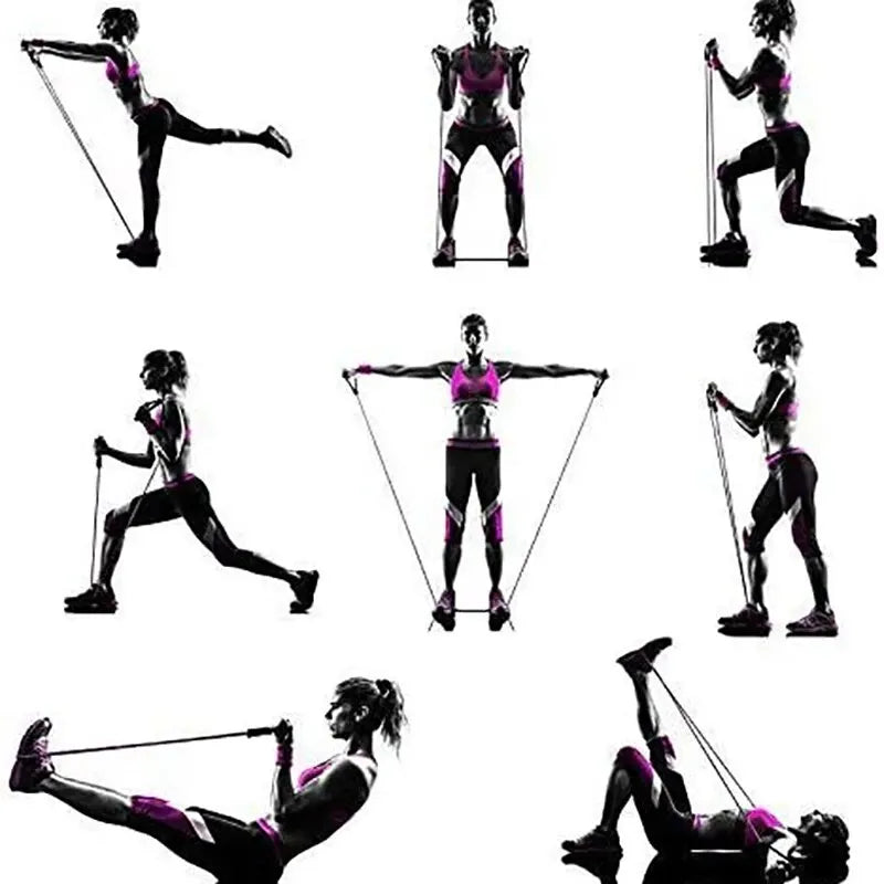 Body Chemistry Performance Resistance Bands with Handles