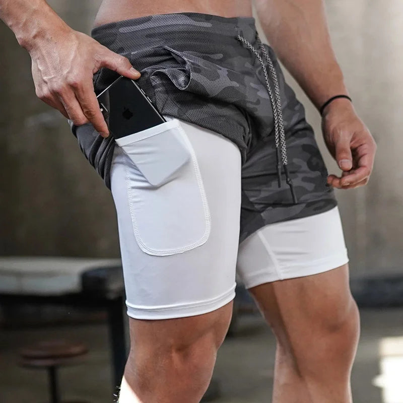Body Chemistry Men’s 2-in-1 Performance Training Shorts