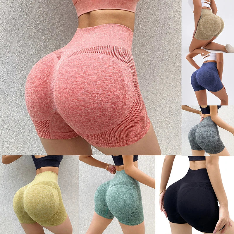 Body Chemistry Women’s High-Waisted Sculpt Yoga Shorts
