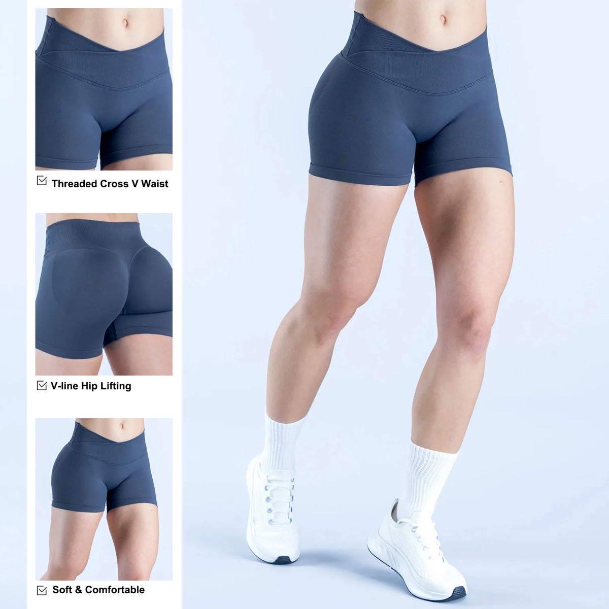Body Chemistry Women’s Seamless Sculpt Training Shorts