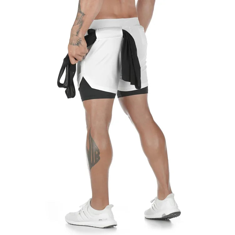 Body Chemistry Men’s 2-in-1 Performance Training Shorts
