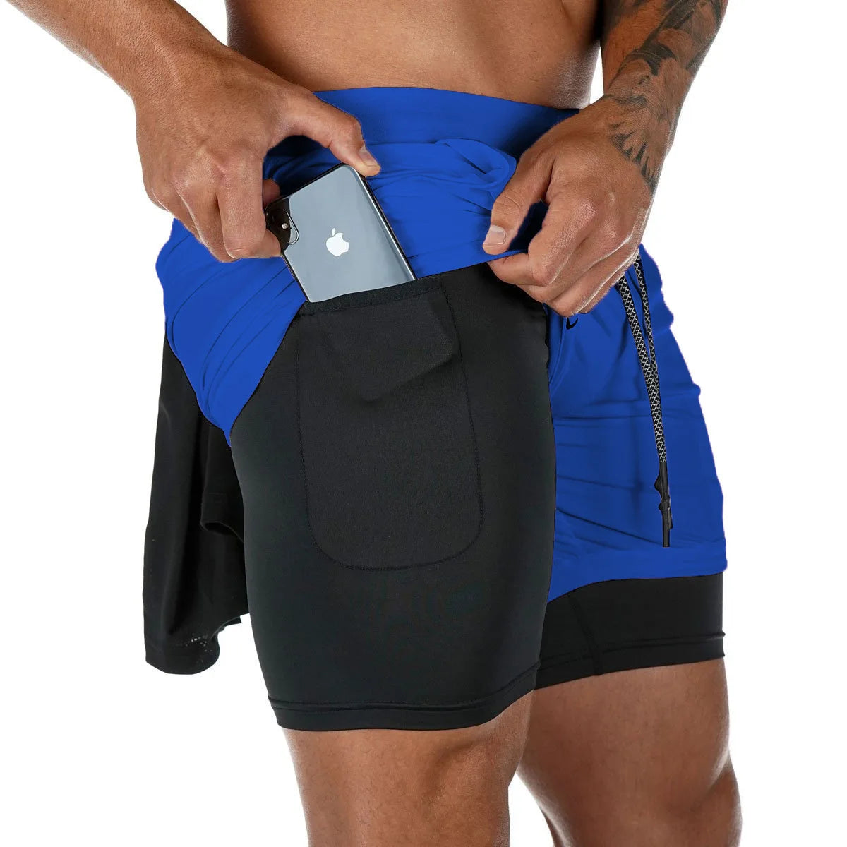 Body Chemistry Men’s 2-in-1 Performance Training Shorts