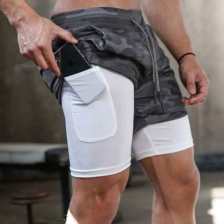 Body Chemistry Men’s 2-in-1 Performance Training Shorts