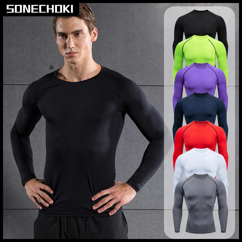 Men’s Performance Long Sleeve Compression Shirt