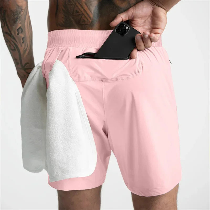 Body Chemistry Men’s Lightweight Performance Running Shorts