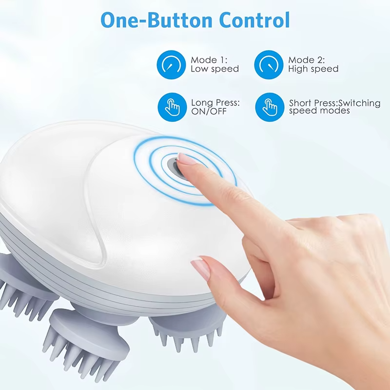 Waterproof Head Massager